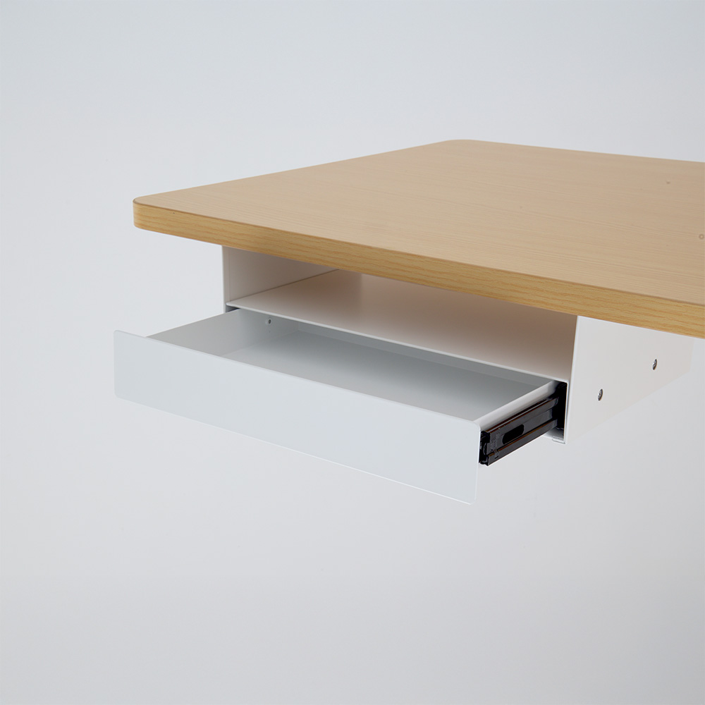 Cajonera integrada al standing desk